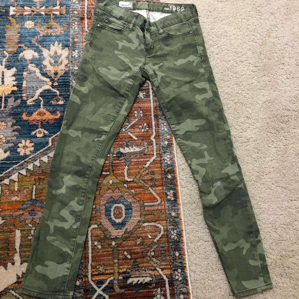 Gap Camo Jeans